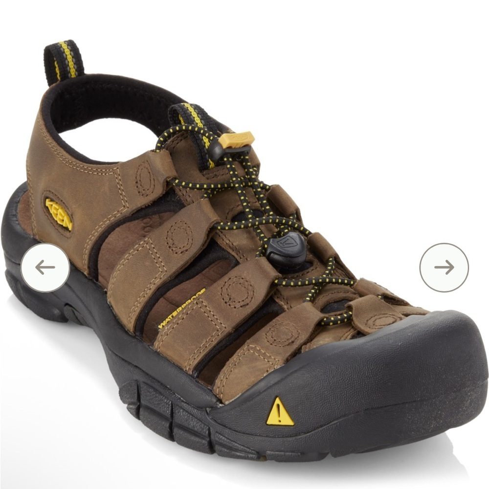 Keen Brown Leather Sandal waterproof hiking sandals
